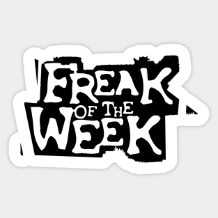 Freak of the Week Logo Sticker